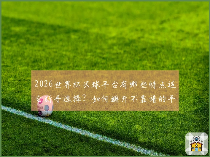 2026世界杯买球平台有哪些特点适合新手选择？如何避开不靠谱的平台安心投注